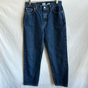 Calvin Klein Jeans double stone wash high rise blue jeans, size 10